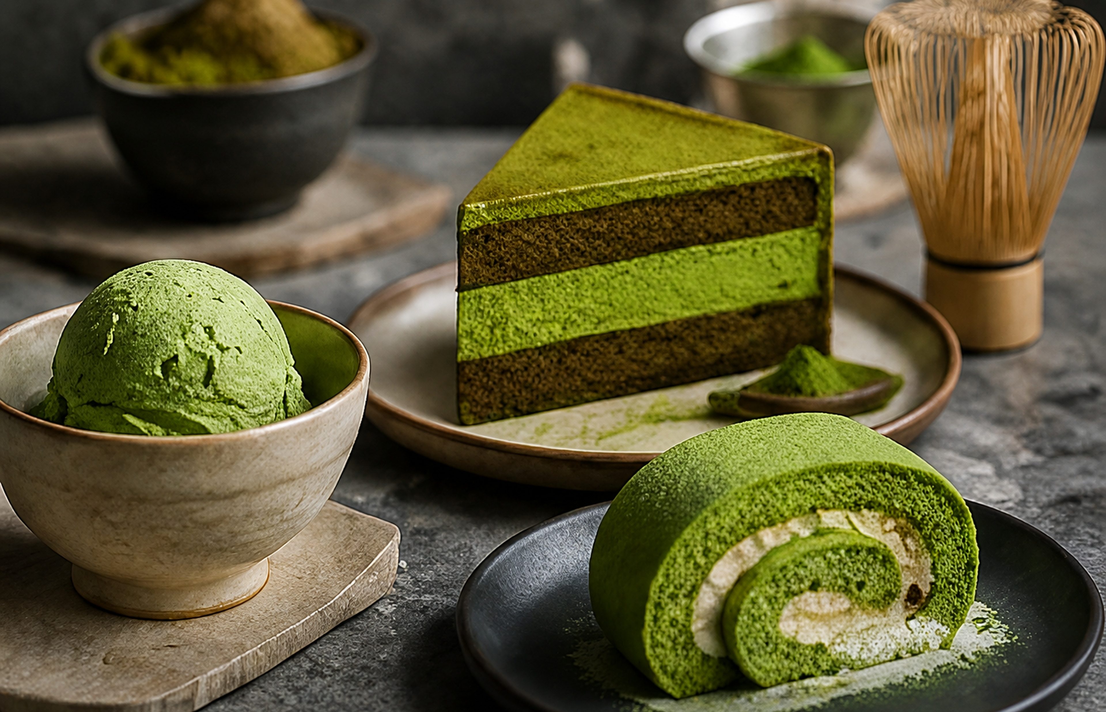 Matcha for bakery dessert and foodservice