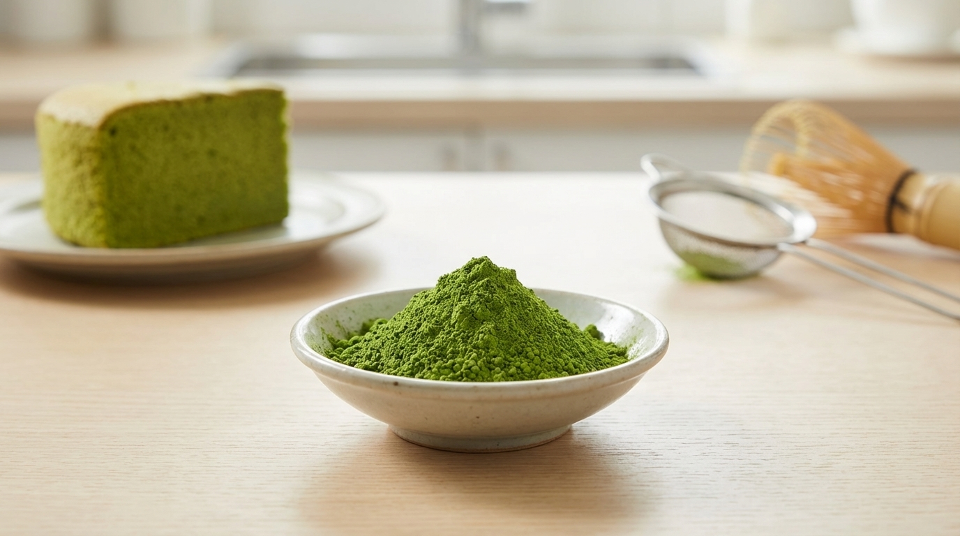Baking matcha pack