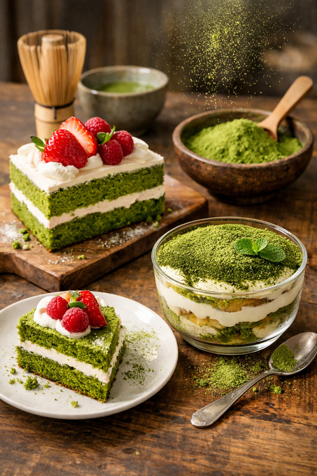 Matcha for desserts and bakery